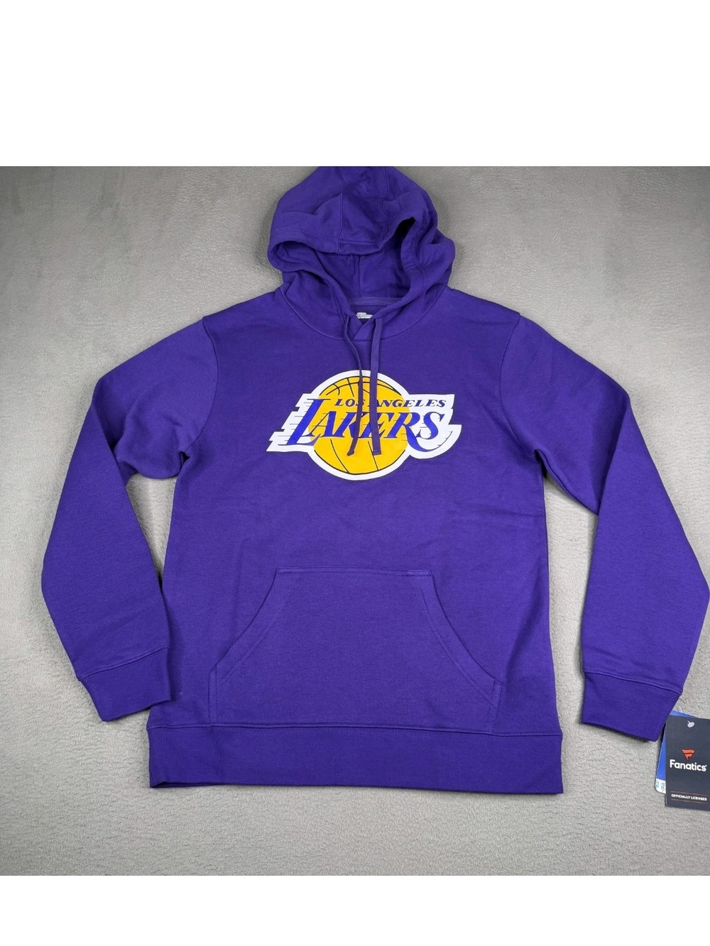 Fanatics Los Angeles Lakers Purple Pullover Crewneck Hoodie